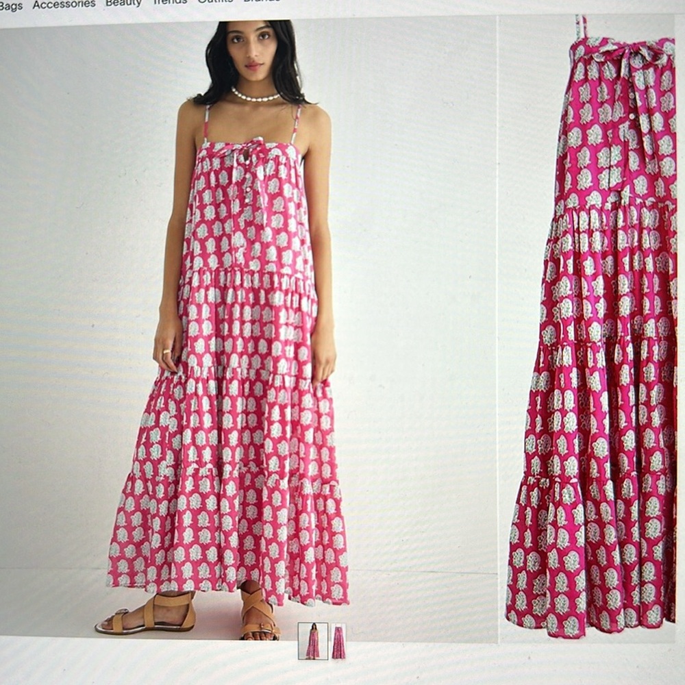SZ Blockprints x JCrew maxi Dress - Large
